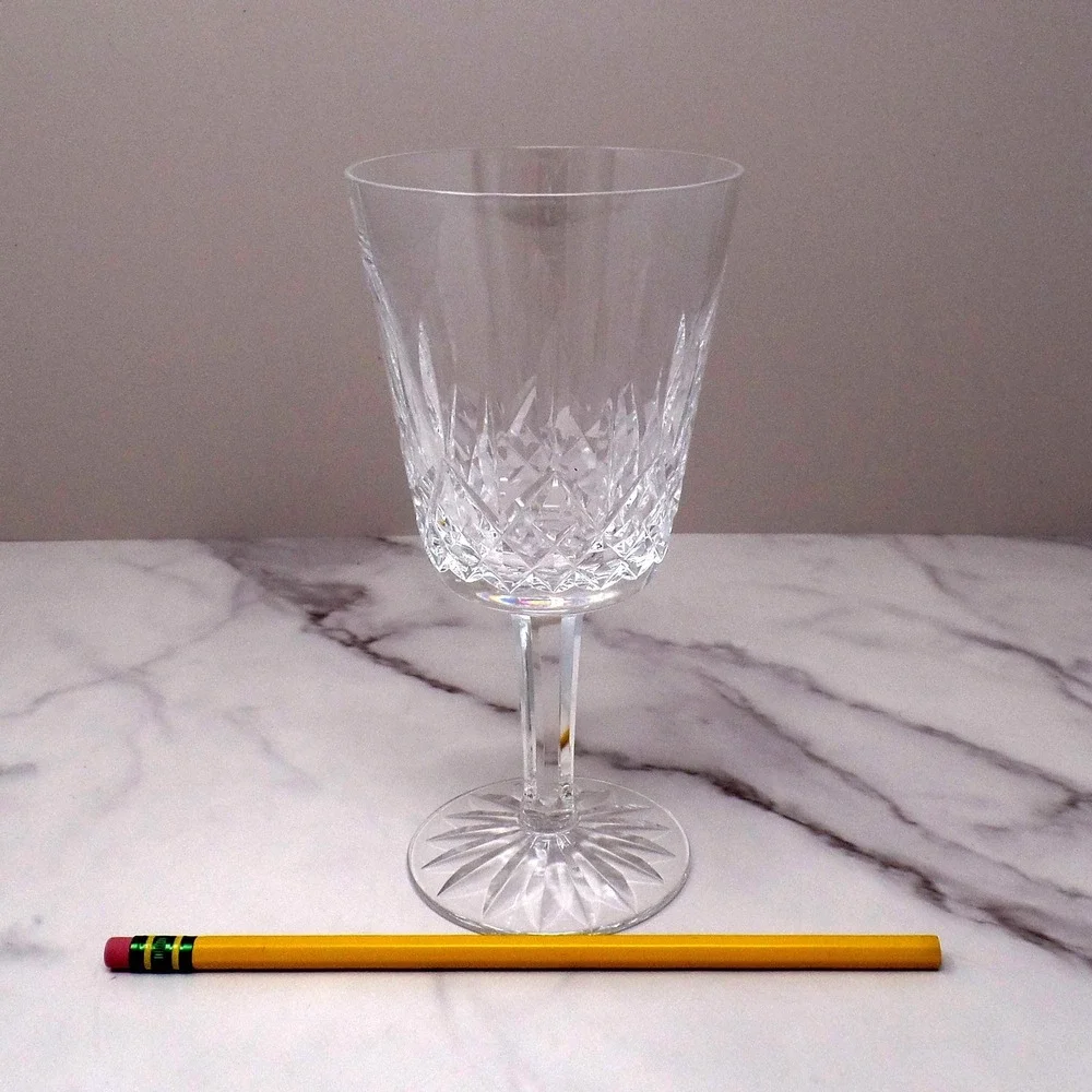 Vintage Waterford Crystal Lismore Water Goblet